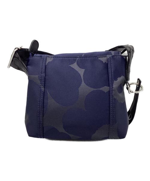 marimekko（マリメッコ）marimekko (マリメッコ) MINI MESSENGER UNIKKOショルダーバッグ（ミニメッセンジャーウニッコショルダーバッグ） ネイビーの古着・服飾アイテム