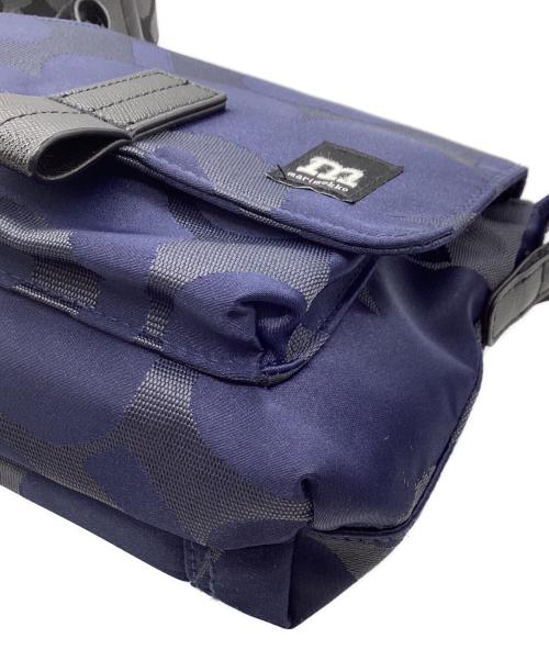 marimekko（マリメッコ）marimekko (マリメッコ) MINI MESSENGER UNIKKOショルダーバッグ（ミニメッセンジャーウニッコショルダーバッグ） ネイビーの古着・服飾アイテム