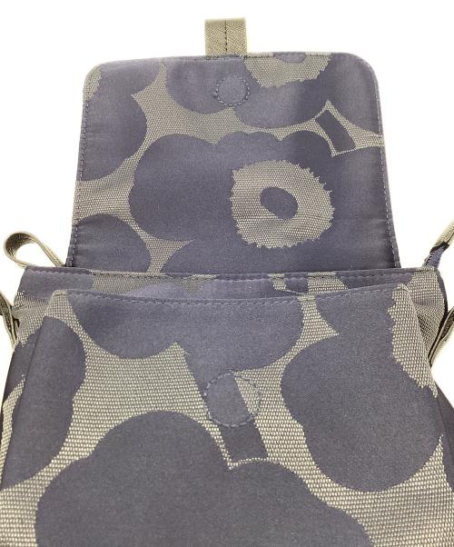 marimekko（マリメッコ）marimekko (マリメッコ) MINI MESSENGER UNIKKOショルダーバッグ（ミニメッセンジャーウニッコショルダーバッグ） ネイビーの古着・服飾アイテム