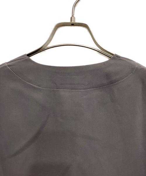 SIMPLICITE（シンプリシテ）SIMPLICITE (シンプリシテ) FLANTEX/Vネックカーディガン グレー サイズ:Lの古着・服飾アイテム