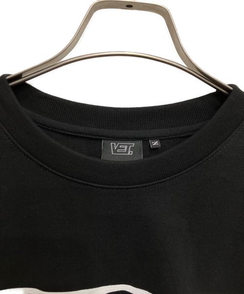 VET.（ベット）VET. (ベット) プリントTシャツ ブラック サイズ:Nの古着・服飾アイテム