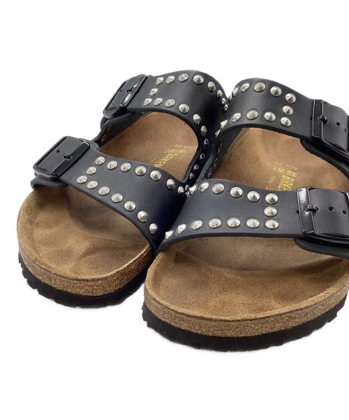 BIRKENSTOCK（ビルケンシュトック）BIRKENSTOCK (ビルケンシュトック) アリゾナスタッズサンダル ブラック サイズ:41の古着・服飾アイテム