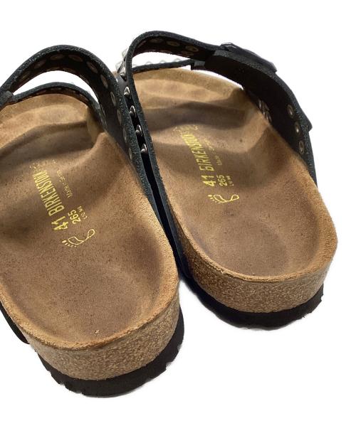 BIRKENSTOCK（ビルケンシュトック）BIRKENSTOCK (ビルケンシュトック) アリゾナスタッズサンダル ブラック サイズ:41の古着・服飾アイテム
