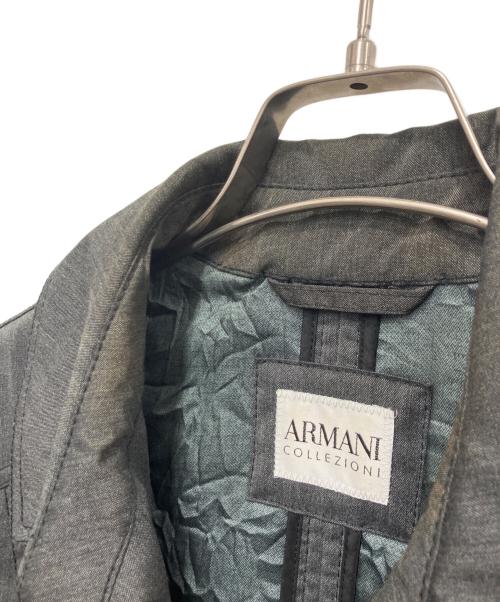 ARMANI COLLEZIONI（アルマーニ コレツィオーニ）ARMANI COLLEZIONI (アルマーニ コレツィオーニ) ハーフコート グレー サイズ:36の古着・服飾アイテム