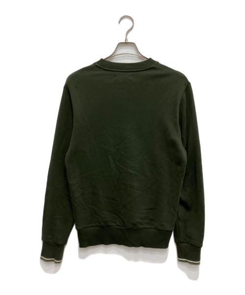 FRED PERRY（フレッドペリー）FRED PERRY (フレッドペリー) クルーネックスウェット グリーン サイズ:Sの古着・服飾アイテム