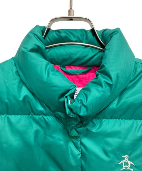 MUNSING WEAR（マンシングウェア）MUNSING WEAR (マンシングウェア) ヒートナビダウンダウンベスト グリーン サイズ:Mの古着・服飾アイテム