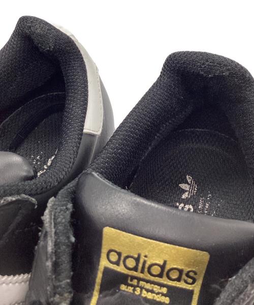 adidas（アディダス）adidas (アディダス) SUPER STAR（スーパースター） ブラック サイズ:24の古着・服飾アイテム
