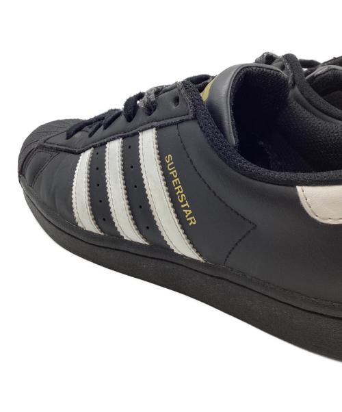 adidas（アディダス）adidas (アディダス) SUPER STAR（スーパースター） ブラック サイズ:24の古着・服飾アイテム
