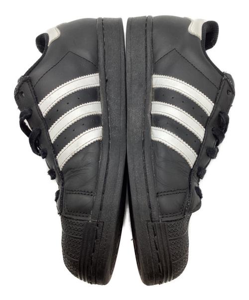 adidas（アディダス）adidas (アディダス) SUPER STAR（スーパースター） ブラック サイズ:24の古着・服飾アイテム
