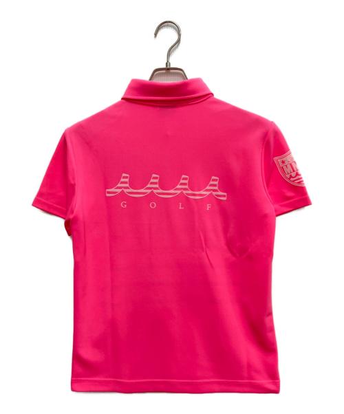 muta MARINE（ムータマリン）muta MARINE (ムータマリン) 半袖ポロシャツ ピンク サイズ:Mの古着・服飾アイテム
