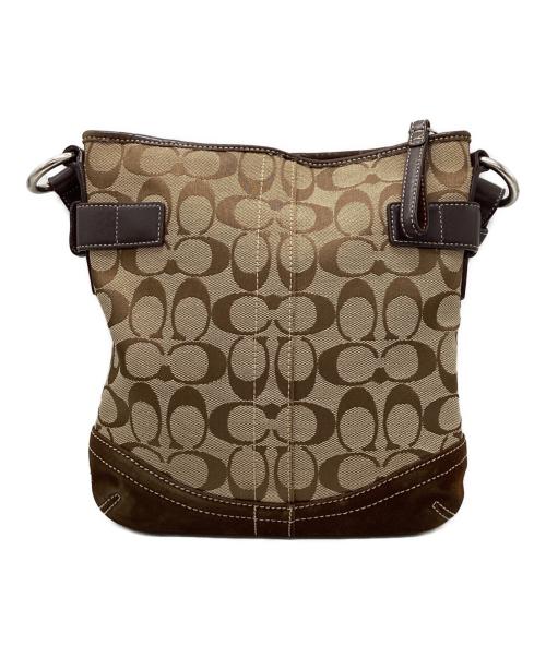 COACH（コーチ）COACH (コーチ) ワンショルダーバッグ ブラウンの古着・服飾アイテム