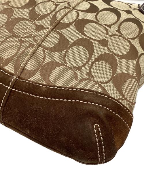 COACH（コーチ）COACH (コーチ) ワンショルダーバッグ ブラウンの古着・服飾アイテム