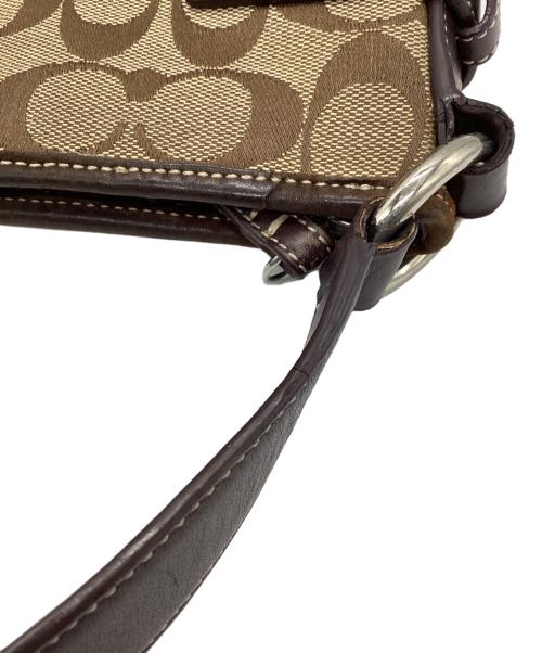 COACH（コーチ）COACH (コーチ) ワンショルダーバッグ ブラウンの古着・服飾アイテム