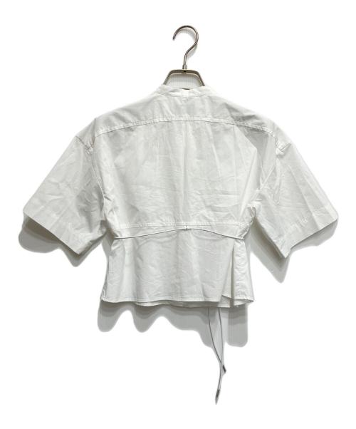 ATTISESSION（アティセッション）ATTISESSION (アティセッション) マオカラーシャツ ホワイト サイズ:freeの古着・服飾アイテム
