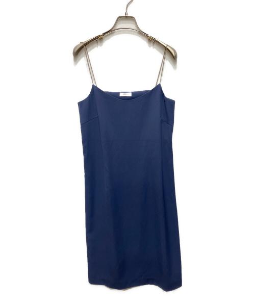 FRAY ID（フレイ アイディー）FRAY ID (フレイ アイディー) ピンタックシフォンレースワンピース ベージュ サイズ:Oの古着・服飾アイテム