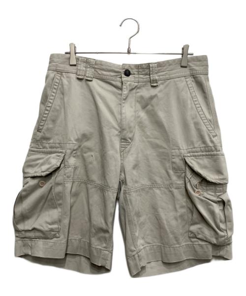 POLO RALPH LAUREN（ポロ・ラルフローレン）POLO RALPH LAUREN (ポロ・ラルフローレン) ハーフカーゴパンツ ベージュ サイズ:33の古着・服飾アイテム