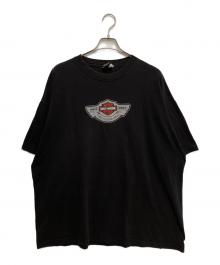 HARLEY-DAVIDSON（ハーレーダビッドソン）の古着「プリントTシャツ」｜ブラック
