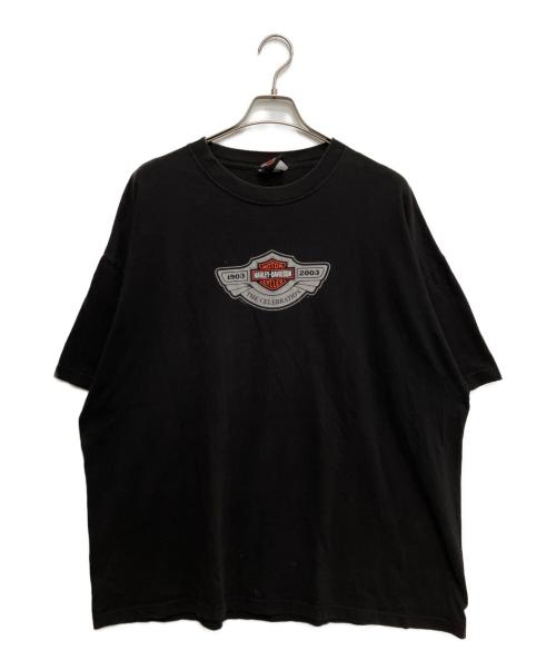 HARLEY-DAVIDSON（ハーレーダビッドソン）HARLEY-DAVIDSON (ハーレーダビッドソン) プリントTシャツ ブラック サイズ:不明の古着・服飾アイテム