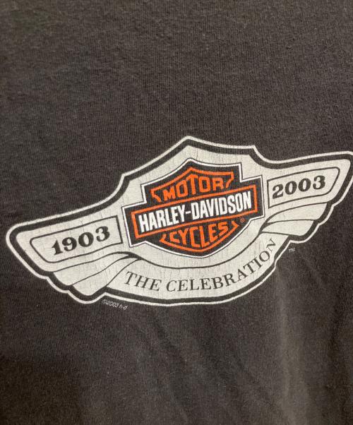 HARLEY-DAVIDSON（ハーレーダビッドソン）HARLEY-DAVIDSON (ハーレーダビッドソン) プリントTシャツ ブラック サイズ:不明の古着・服飾アイテム