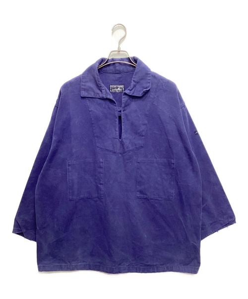 EURO VINTAGE（ユーロヴィンテージ）EURO VINTAGE (ユーロヴィンテージ) フィッシャーマンスモック ブルー サイズ:4の古着・服飾アイテム