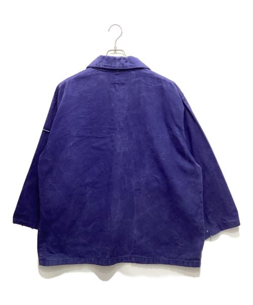 EURO VINTAGE（ユーロヴィンテージ）EURO VINTAGE (ユーロヴィンテージ) フィッシャーマンスモック ブルー サイズ:4の古着・服飾アイテム