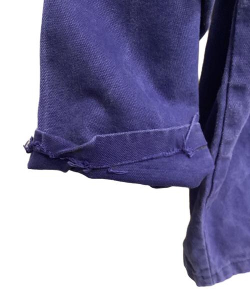 EURO VINTAGE（ユーロヴィンテージ）EURO VINTAGE (ユーロヴィンテージ) フィッシャーマンスモック ブルー サイズ:4の古着・服飾アイテム