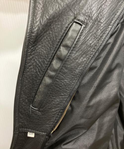 BRANDED（ブランデッド）BRANDED (ブランデッド) ダブルライダースジャケット ブラック サイズ:40の古着・服飾アイテム