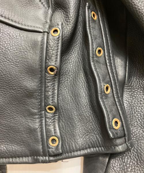 BRANDED（ブランデッド）BRANDED (ブランデッド) ダブルライダースジャケット ブラック サイズ:40の古着・服飾アイテム