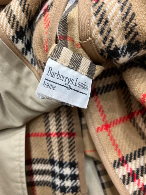 Burberry's（バーバリーズ）Burberry's (バーバリーズ) ライナー付バルマカーンコート ベージュ サイズ:52の古着・服飾アイテム