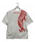 Ferragamo (フェラガモ) アニマルプリントTシャツ ホワイト サイズ:XL：4000円
