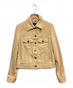 BURBERRY LONDONバーバリーロンドン）の古着「デニムジャケット」｜ベージュ