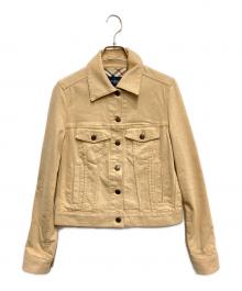 BURBERRY LONDON（バーバリーロンドン）の古着「デニムジャケット」｜ベージュ