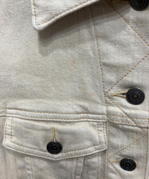 BURBERRY LONDON（バーバリーロンドン）BURBERRY LONDON (バーバリーロンドン) デニムジャケット ベージュ サイズ:38の古着・服飾アイテム