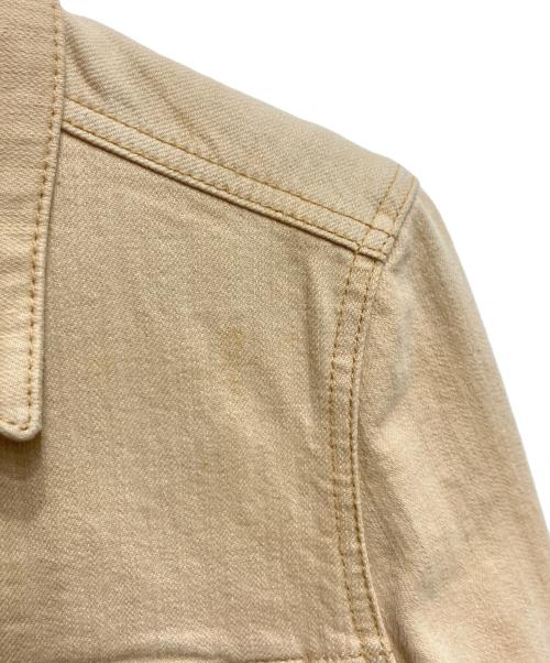 BURBERRY LONDON（バーバリーロンドン）BURBERRY LONDON (バーバリーロンドン) デニムジャケット ベージュ サイズ:38の古着・服飾アイテム