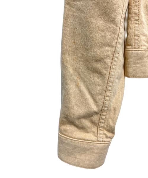 BURBERRY LONDON（バーバリーロンドン）BURBERRY LONDON (バーバリーロンドン) デニムジャケット ベージュ サイズ:38の古着・服飾アイテム