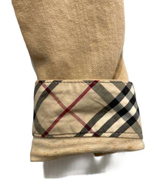 BURBERRY LONDON（バーバリーロンドン）BURBERRY LONDON (バーバリーロンドン) デニムジャケット ベージュ サイズ:38の古着・服飾アイテム