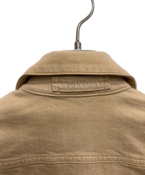 BURBERRY LONDON（バーバリーロンドン）BURBERRY LONDON (バーバリーロンドン) デニムジャケット ベージュ サイズ:38の古着・服飾アイテム