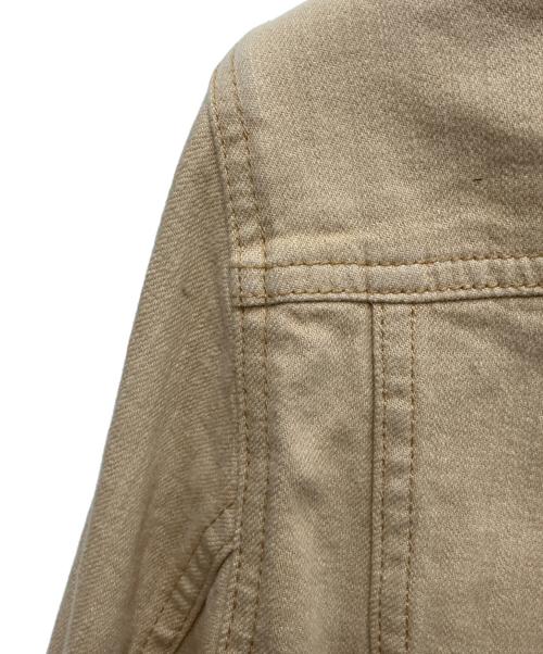 BURBERRY LONDON（バーバリーロンドン）BURBERRY LONDON (バーバリーロンドン) デニムジャケット ベージュ サイズ:38の古着・服飾アイテム