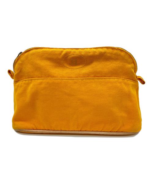 HERMES（エルメス）HERMES (エルメス) ボリードポーチ オレンジの古着・服飾アイテム