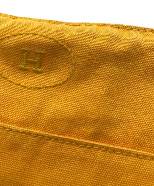 HERMES（エルメス）HERMES (エルメス) ボリードポーチ オレンジの古着・服飾アイテム
