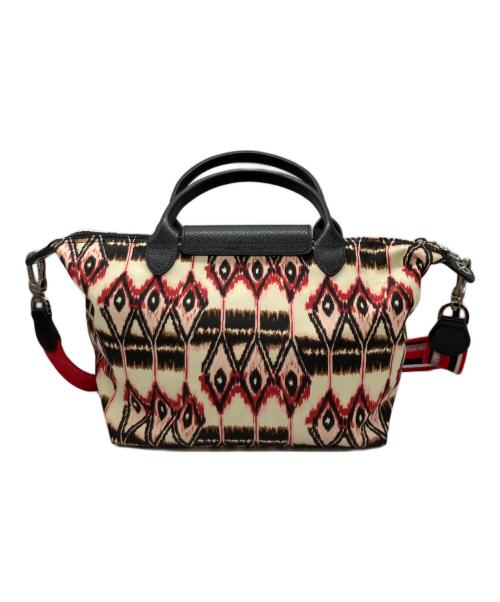 LONGCHAMP（ロンシャン）LONGCHAMP (ロンシャン) ル・プリアージュ ブラック×ホワイトの古着・服飾アイテム
