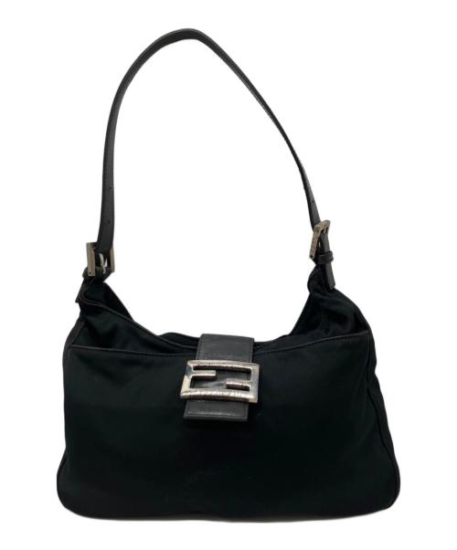 FENDI（フェンディ）FENDI (フェンディ) ジャージーマンマバケットショルダーバッグ ブラックの古着・服飾アイテム
