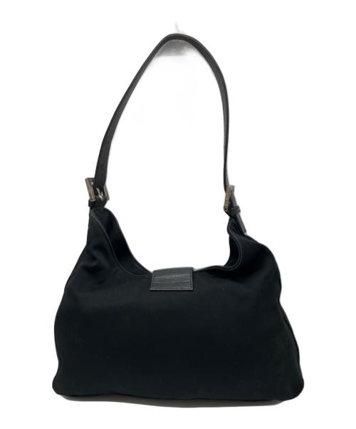 FENDI（フェンディ）FENDI (フェンディ) ジャージーマンマバケットショルダーバッグ ブラックの古着・服飾アイテム