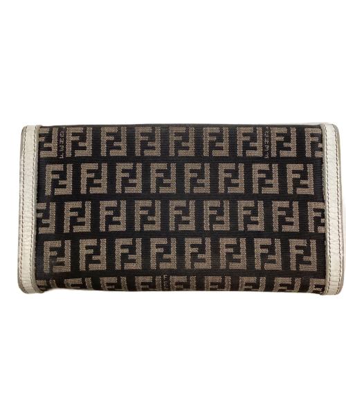 FENDI（フェンディ）FENDI (フェンディ) ズッキーノホワイトレザー ホワイトの古着・服飾アイテム