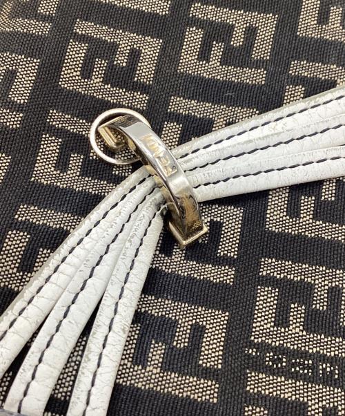 FENDI（フェンディ）FENDI (フェンディ) ズッキーノホワイトレザー ホワイトの古着・服飾アイテム