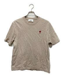 AMI Alexandre Mattiussi（アミアレクサンドルマテュッシ）の古着「刺繍ロゴTシャツ」｜ベージュ