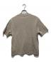 AMI Alexandre Mattiussi (アミアレクサンドルマテュッシ) 刺繍ロゴTシャツ ベージュ サイズ:XS：10000円