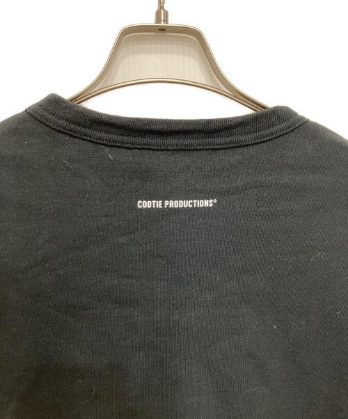 COOTIE PRODUCTIONS（クーティープロダクツ）COOTIE PRODUCTIONS (クーティープロダクツ) クルーネックスウェット ブラック サイズ:Mの古着・服飾アイテム