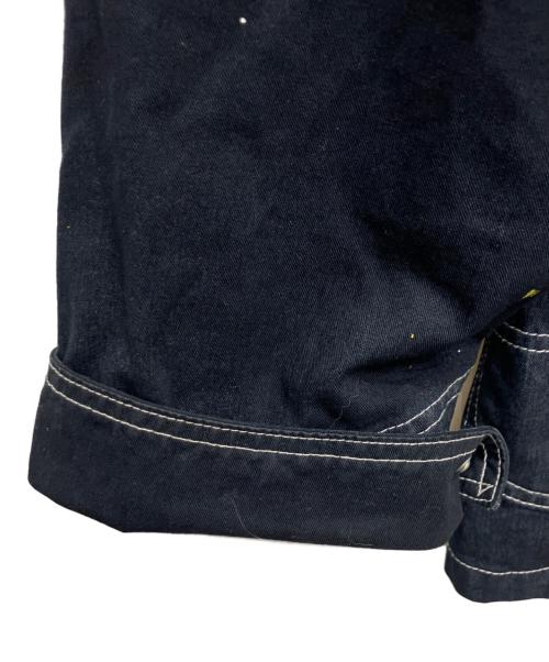 LEE（リー）LEE (リー) DUNGAREES ペイント加工カバーオール ブラック サイズ:Mの古着・服飾アイテム