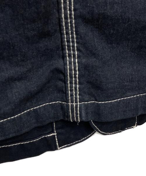 LEE（リー）LEE (リー) DUNGAREES ペイント加工カバーオール ブラック サイズ:Mの古着・服飾アイテム